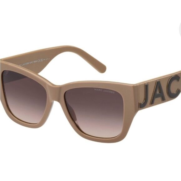 Marc Jacobs 695/S NOYHA 550 16 145V Logo Tonal Acetate Square Sunglasses main image 8